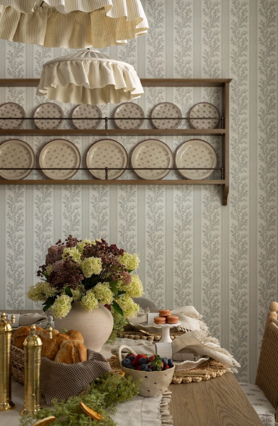 Dining Table Detail Hudson Valley Ny