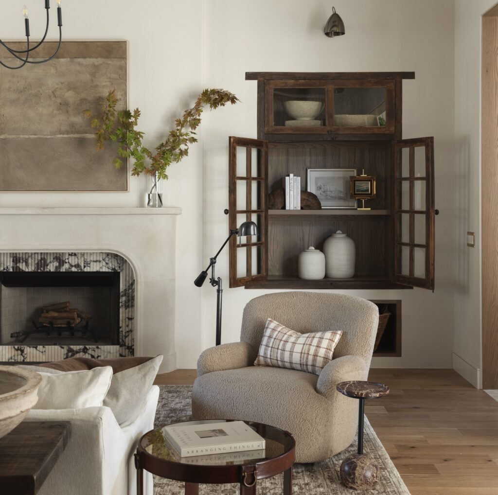 Design By Kelsey Leigh Design Co Photo By Emily Hart Photo Reclaimed Vintage Window Built In Cabinets